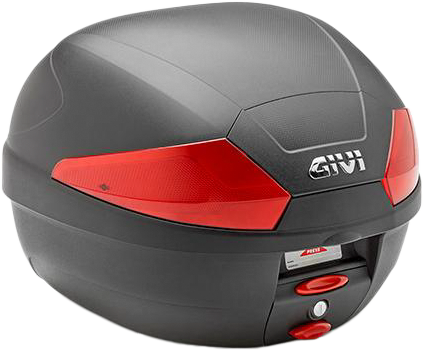 GIVI Monolock B29 Top Case - B29N2 - Red/Black GIVI