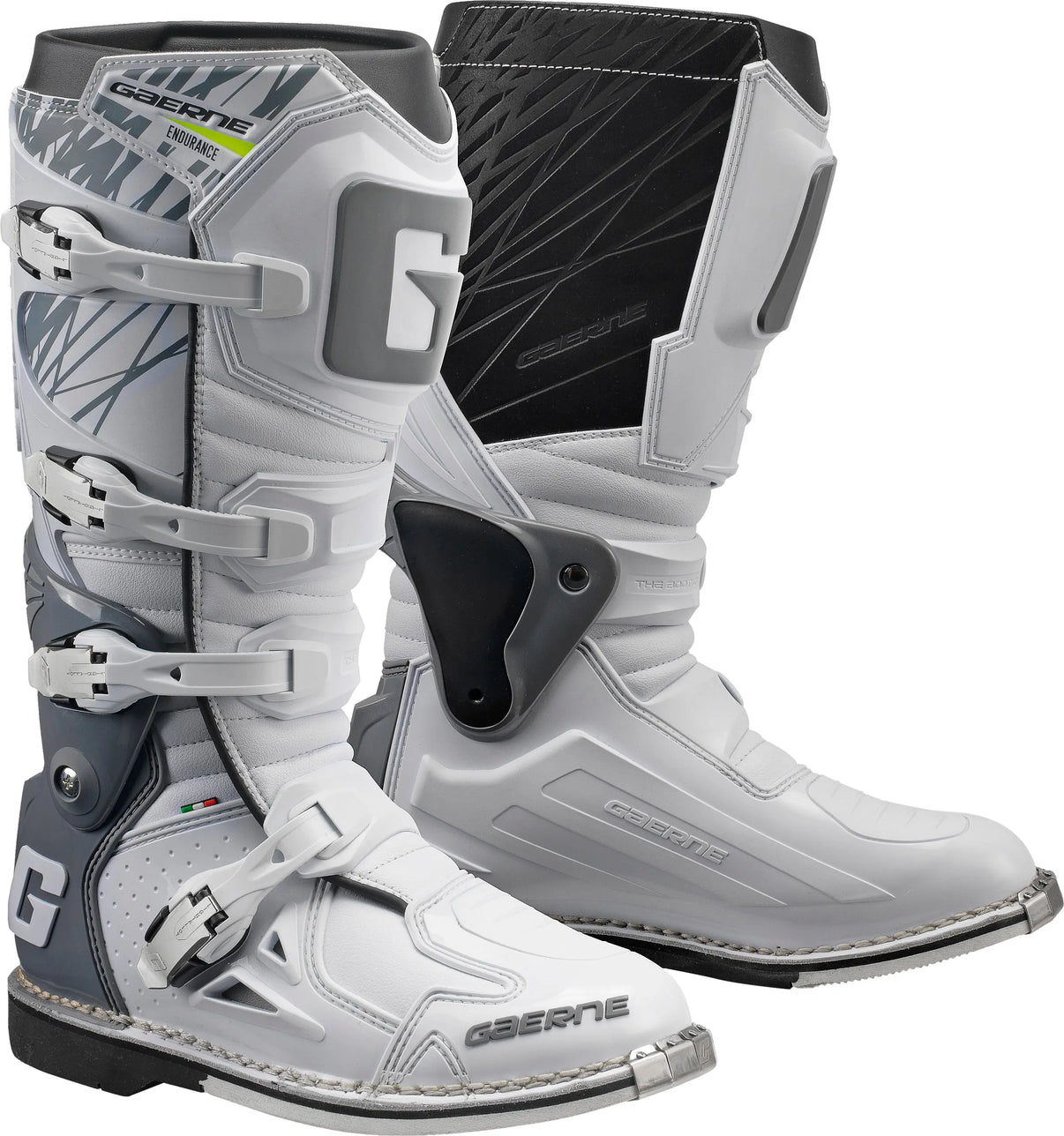 Gaerne Fastback White Boots GAERNE