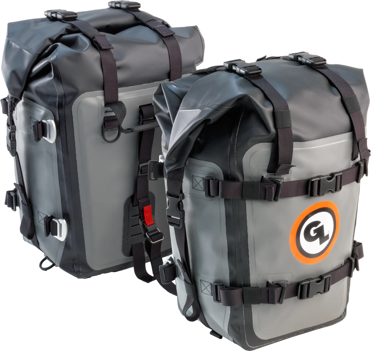 Giant Loop Mototrekk Panniers - Grey Pair GIANT LOOP