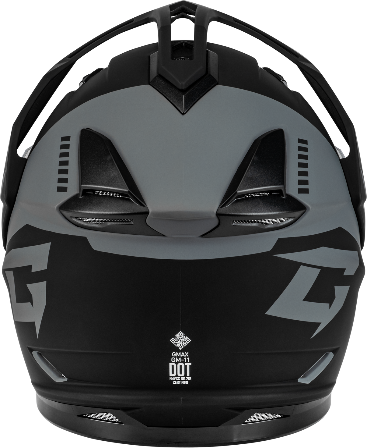 Gm 11s Ronin Snow Helmet W/ Elec Shld Matte Blk/Silver Xl GMAX