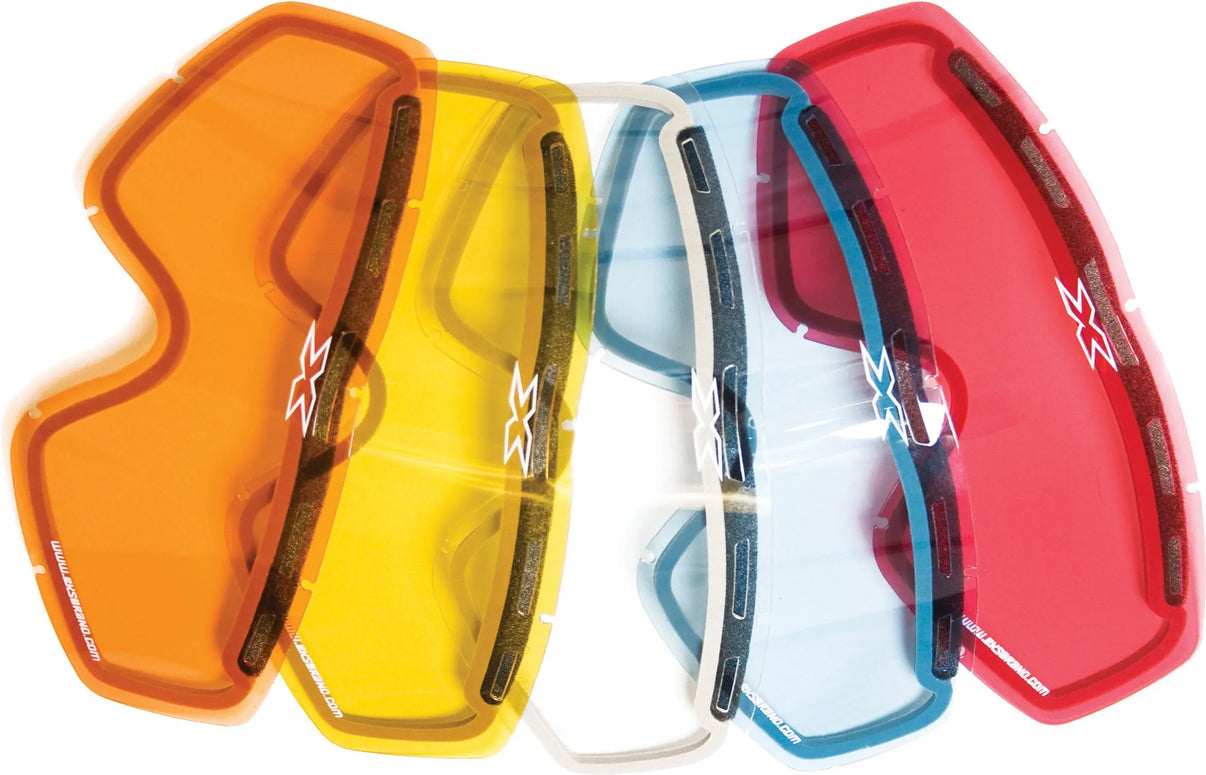 Go X Dual Pane Vented Lens Blue Mirror EKS BRAND