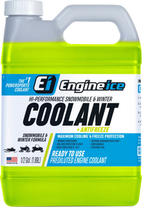 Hi Performance Snowmobile/Wntr Coolant + Antifreeze 1/2 Gal ENGINE ICE
