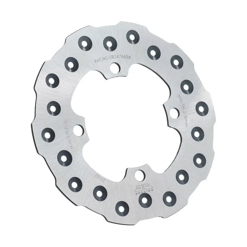 JT Rear Brake Rotor SS Self Cleaning Kawasaki KX65 | Suzuki RM65 (2000-2018) JT