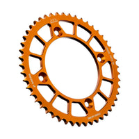 JT Rear Racelite Aluminum Sprocket - 49 Tooth 428 Orange - KTM 85 SX (17/14) | 85 SX (19/16) | 105 SX | 85 XC | Husqvarna TC 85 (17/14) | TC 85 (19/16) (2004-2023) JT