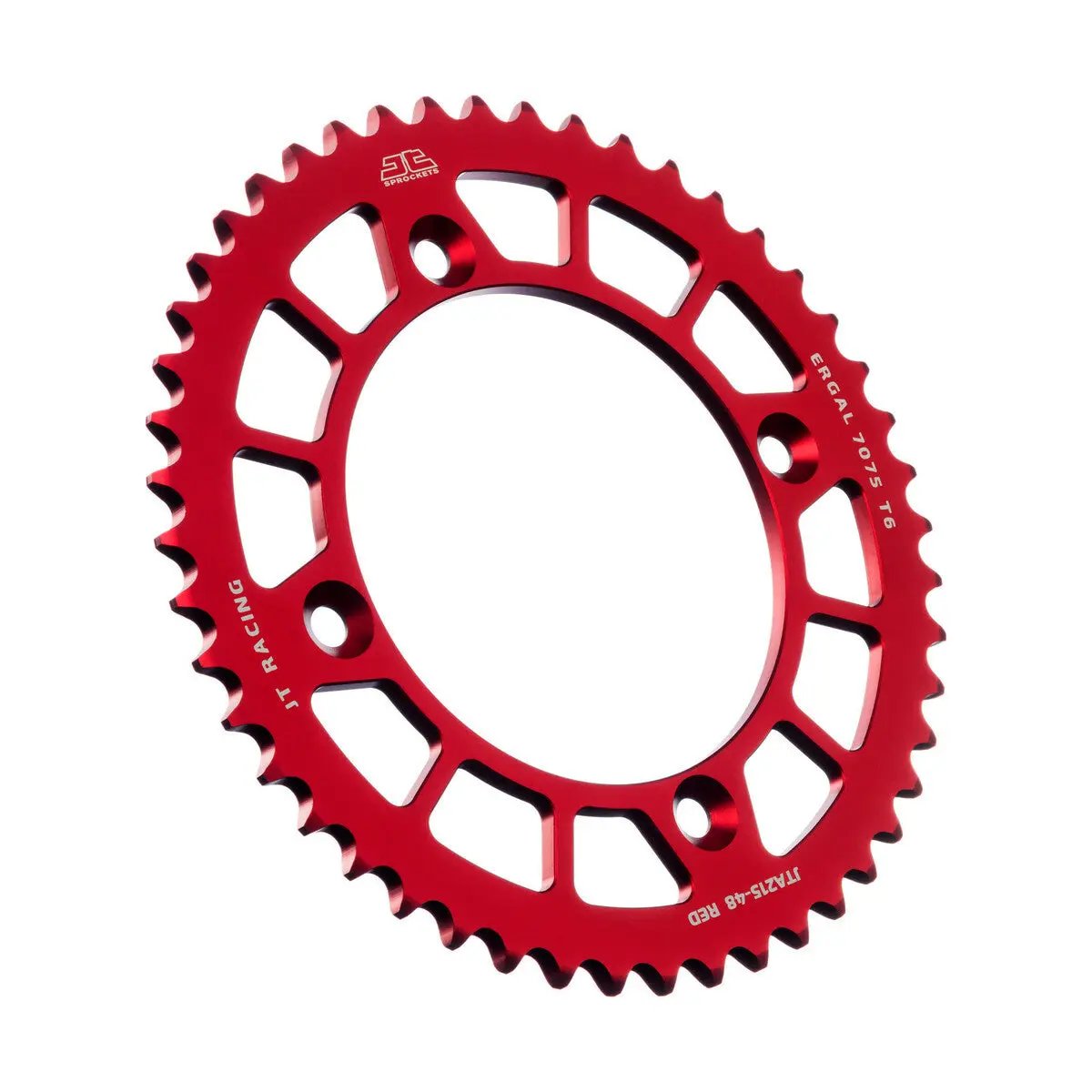JT Rear Racelite Sprocket Alum 48 Tooth 420 Red Hon JT