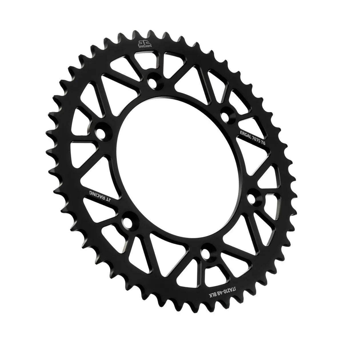 JT Rear Racelite Sprocket Alum 48 Tooth 520 Blk Beta/Hon JT