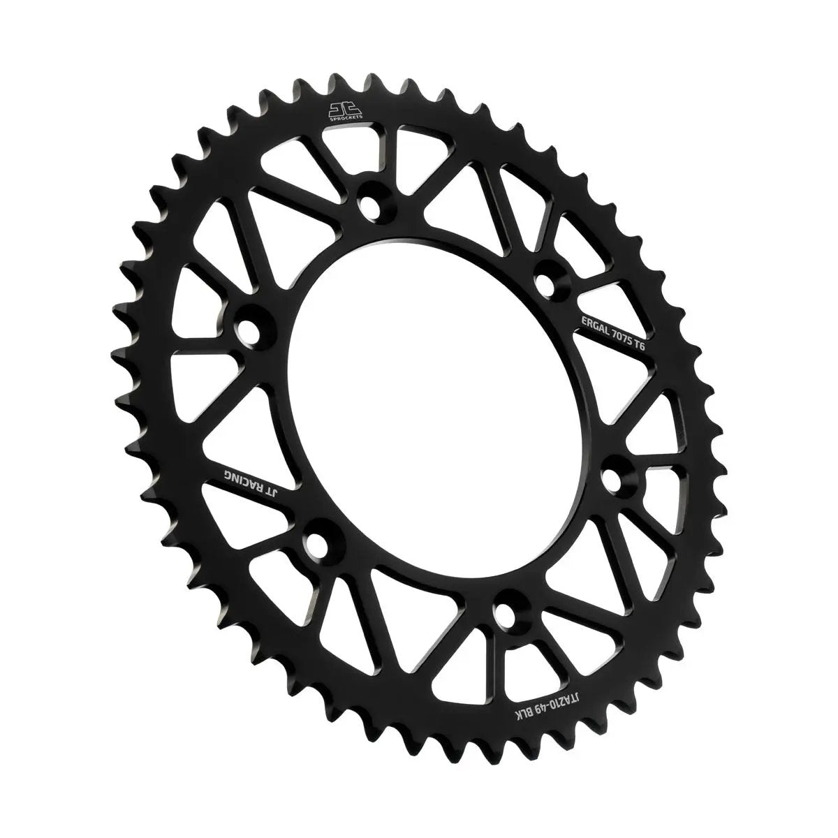 JT Rear Racelite Sprocket Alum 49 Tooth 520 Blk Beta/Hon JT