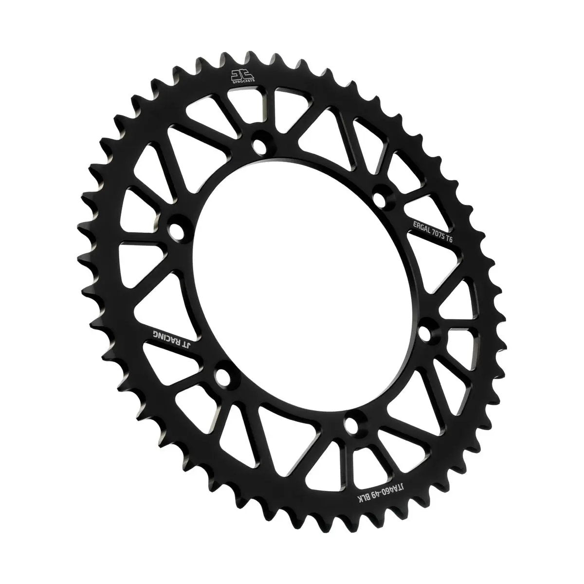 JT Rear Racelite Sprocket Alum 49 Tooth 520 Blk Kaw/Suz JT