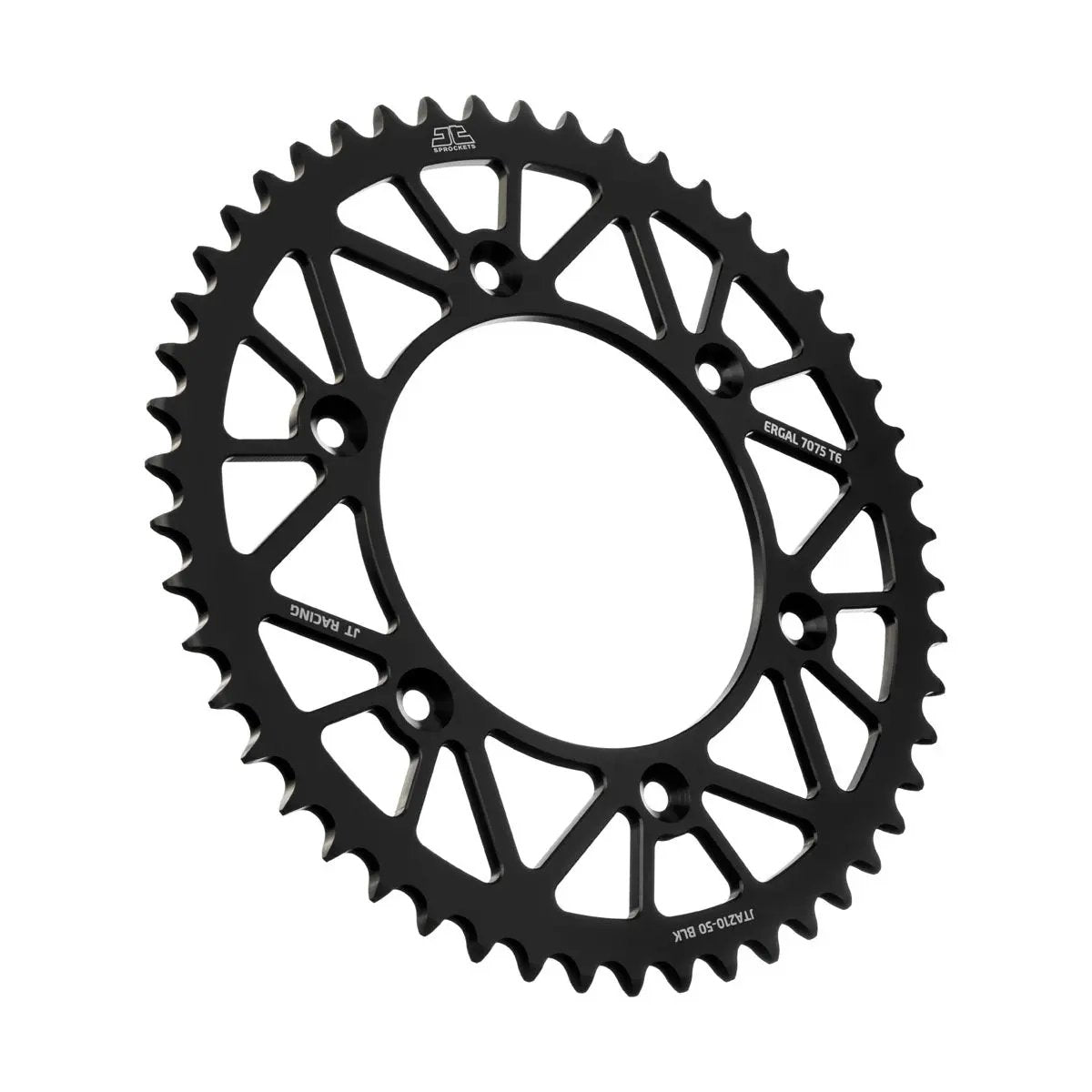 JT Rear Racelite Sprocket Alum 50 Tooth 520 Blk Beta/Hon JT