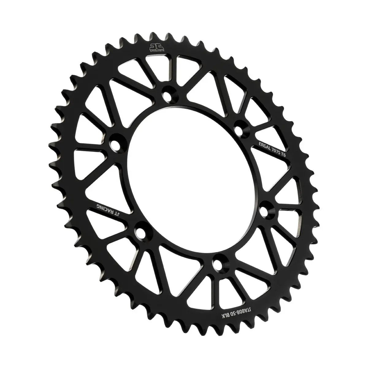 JT Rear Racelite Sprocket Alum 50 Tooth 520 Blk Kaw/Suz JT