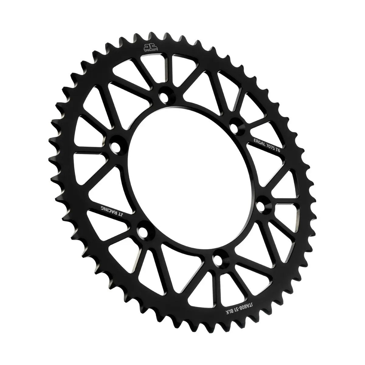 JT Rear Racelite Sprocket Alum 51 Tooth 520 Blk Kaw/Suz JT