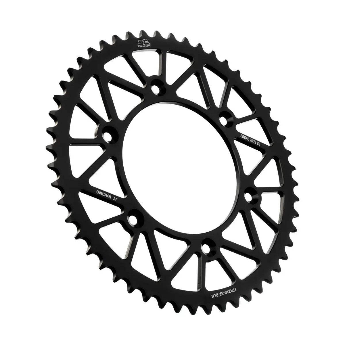 JT Rear Racelite Sprocket Alum 52 Tooth 520 Blk Beta/Hon JT