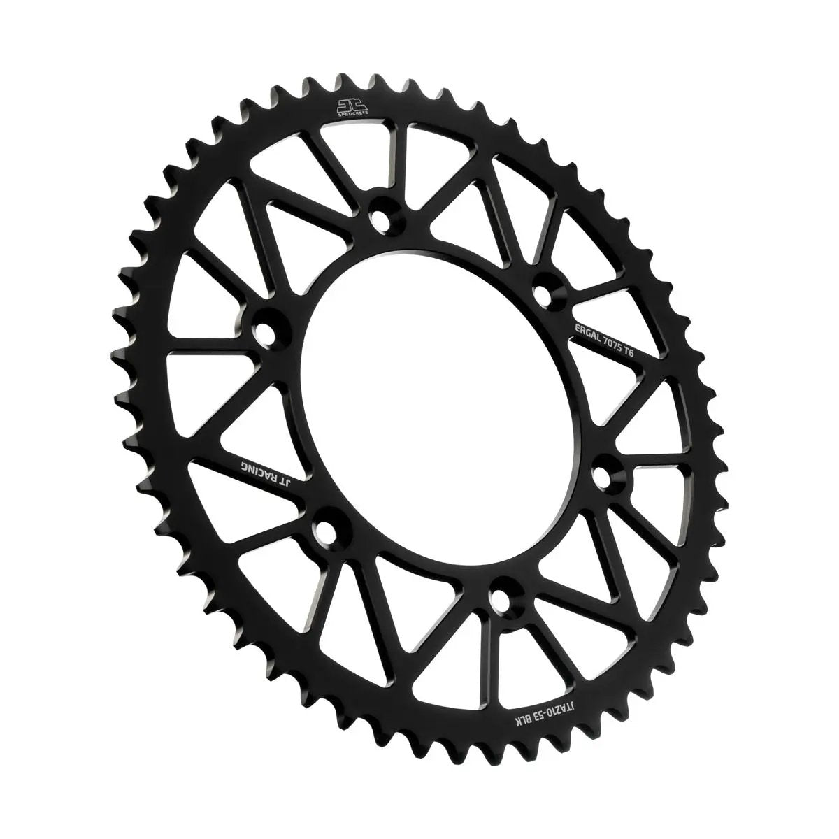 JT Rear Racelite Sprocket Alum 53 Tooth 520 Blk Beta/Hon JT