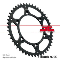 JT Rear Sprocket - Steel 47 Tooth 520 Kaw/Suz JT