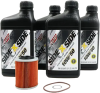 Klotz Side X Side Oil Change Kit 10w50 With Oil Filter Can Am KLOTZ
