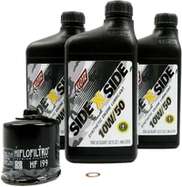 Klotz Side X Side Oil Change Kit 10w50 With Oil Filter Polaris KLOTZ