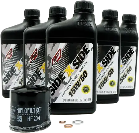 Klotz Side X Side Oil Change Kit 15w50 With Oil Filter for Yamaha YXZ 1000 KLOTZ