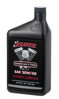 Klotz Synthetic Lubricant 20w 50 1qt KLOTZ