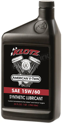 Klotz V-Twin Synthetic 4t Engine Oil 15w60 1 Qt KLOTZ
