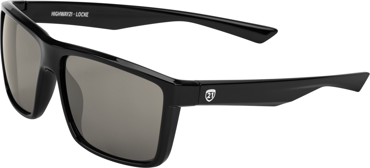 Locke Sunglasses Black HIGHWAY 21