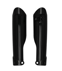Lower Fork Cover Set Black Gas/Ktm ACERBIS