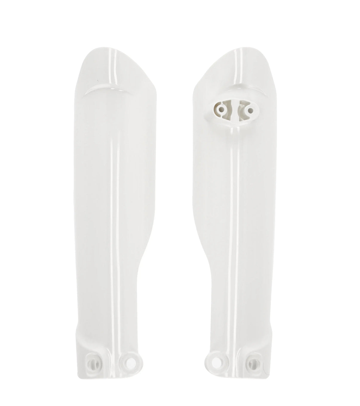 Lower Fork Cover Set White Gas/Ktm ACERBIS