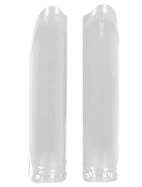 Lower Fork Cover Set Yam White ACERBIS