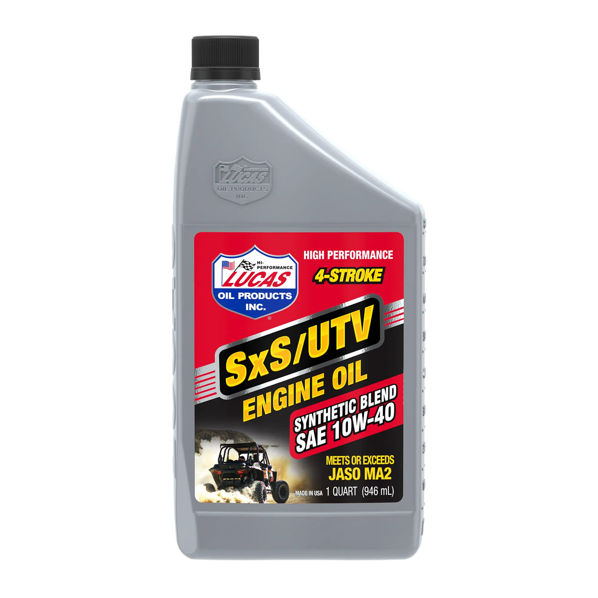 Lucas SXS Semi Synthetic Engine Oil 10w40 1 Qt LUCAS