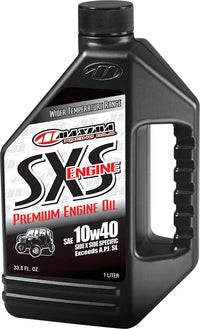 MAXIMA SXS Premium Engine Oil 10w 40 1gal MAXIMA