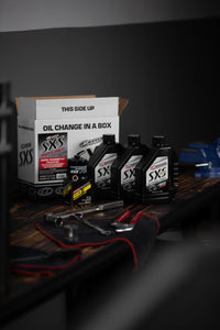 MAXIMA SXS Quick Change Kit 10w 50 With Black Oil Filter MAXIMA