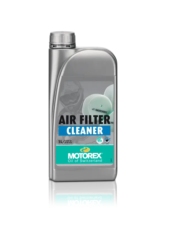 MOTOREX Air Filter Cleaner 1L - Biodegradable Foam Air Filter Cleaner MOTOREX