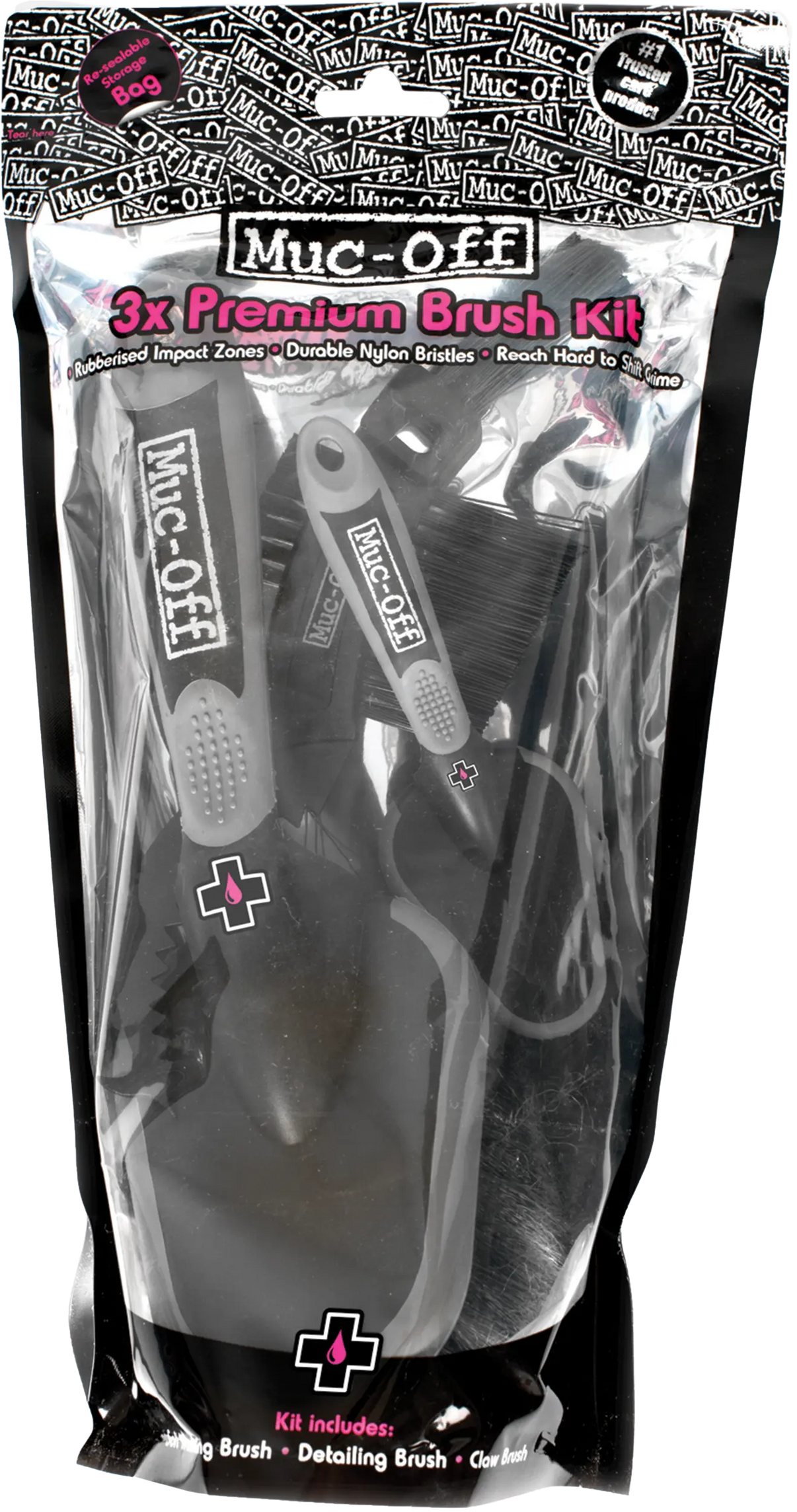 MUC-OFF 3x Brush Set MUC-OFF