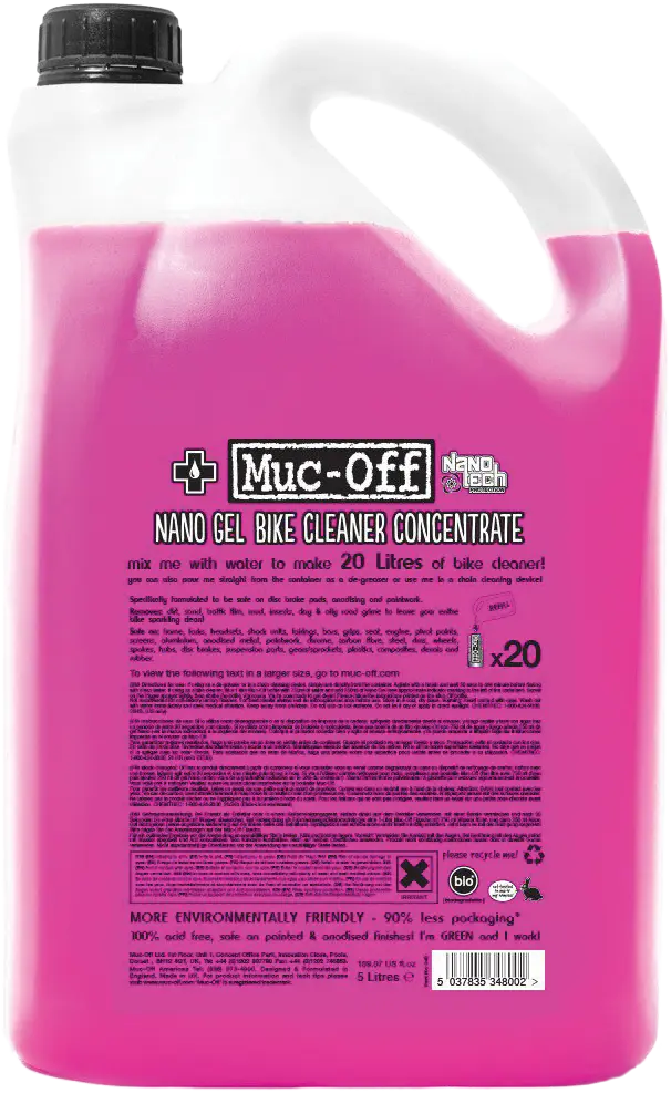 MUC-OFF Nano Gel Cleaner 5 Lt MUC-OFF