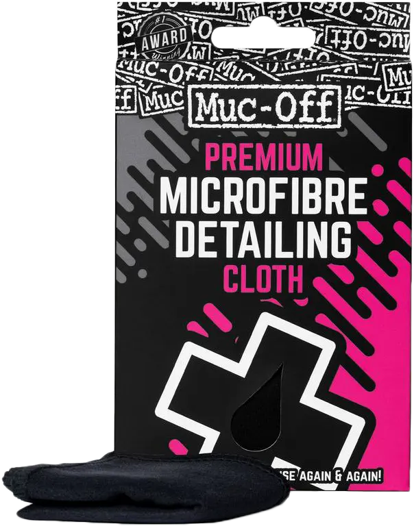 MUC-OFF Premium Microfiber Helmet Detailing Cloth MUC-OFF