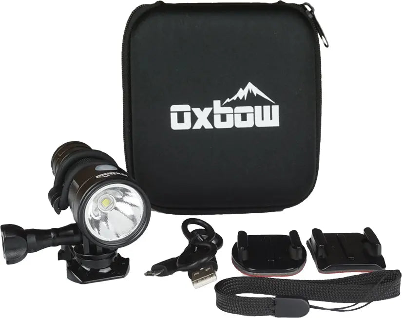 Maverick Helmet Light Kit Rechargeable Lithium Battery OXBOW GEAR LLC