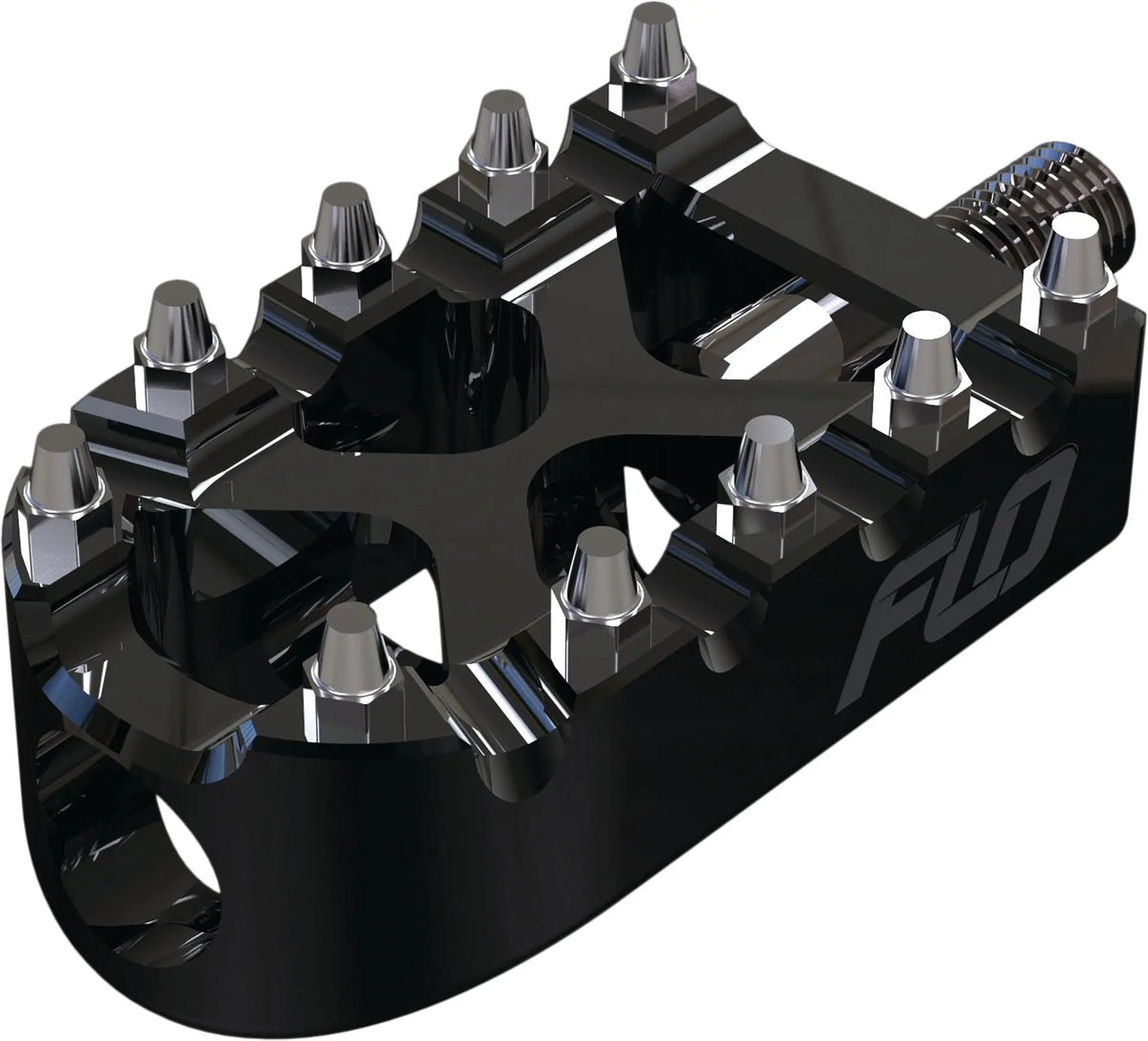 Moto Style Shift Peg Black FLO MOTORSPORTS