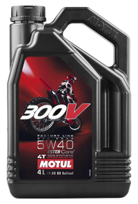 Motul 300v Offroad 4t Competition Synthetic Oil 5w40 4 Liter MOTUL