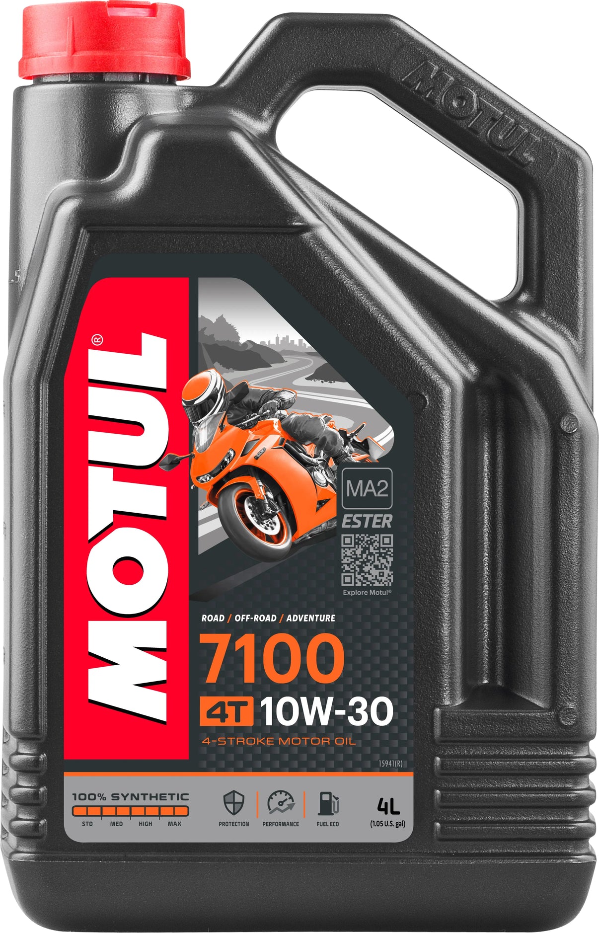 Motul 7100 4t 10w30 4 L 4/Case MOTUL