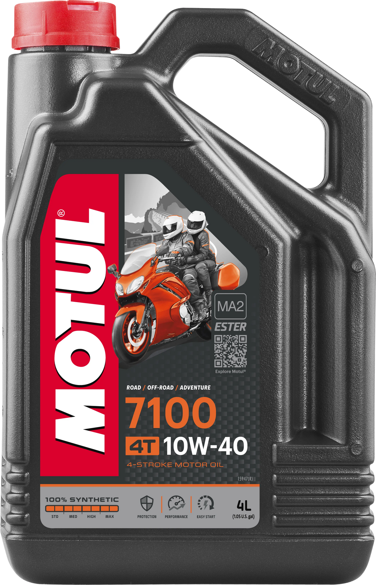 Motul 7100 Synthetic Oil 10w40 4 Liter MOTUL
