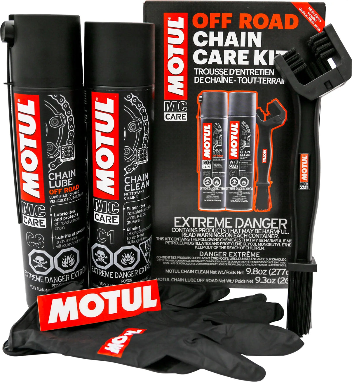 Motul Chain Care Kit Off Road MOTUL