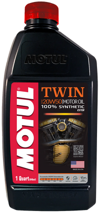 Motul Twin 100% Synthetic 20w50 Qt MOTUL