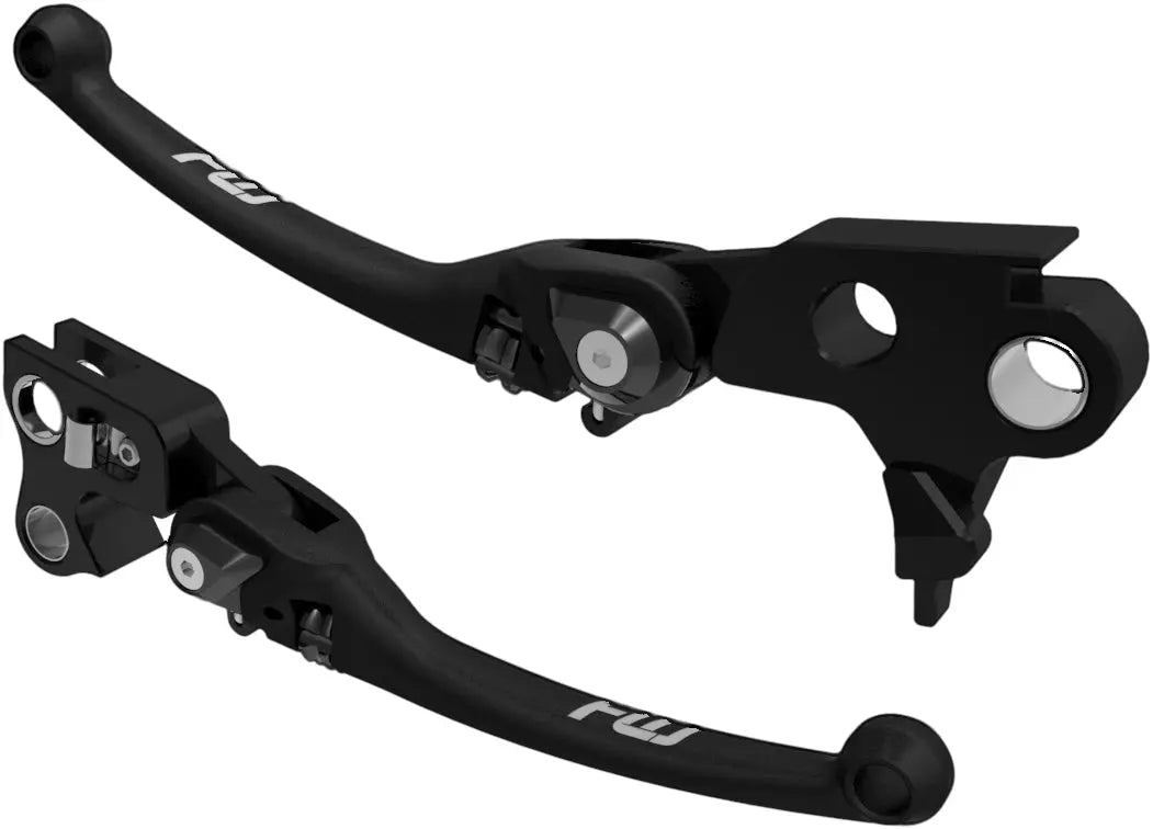 Mx Style Lever Set Black `14 16 Flh/Flt FLO MOTORSPORTS