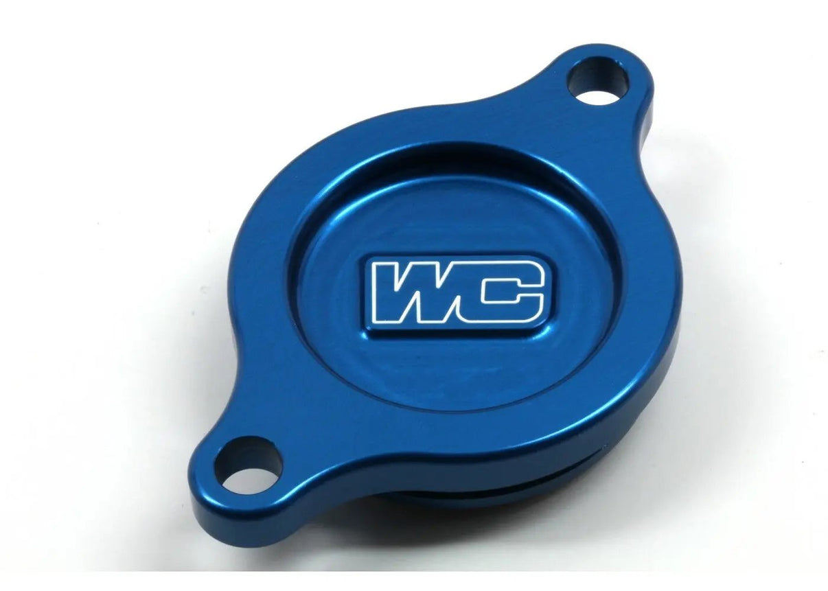 Oil Filter Cover Blue Suz WORKS
