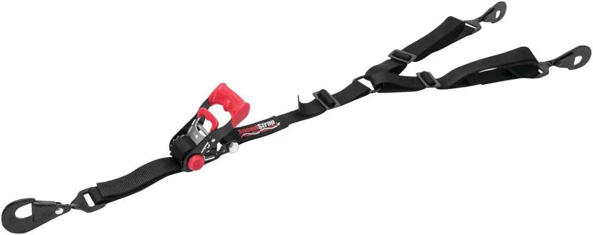 PRP 1.5" 3 Point Spare Tiedown - Black Adjustable Spare Tire Ratchet Strap PRP