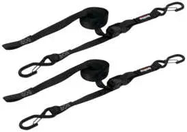PRP 1" Cam-Lock Black Tie Down With Snap S-Hooks PRP