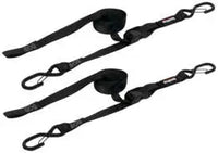 PRP 1" Cam-Lock Black Tie Down With Snap S-Hooks PRP
