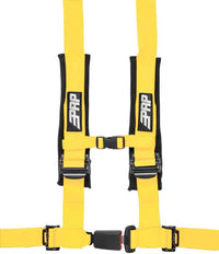 PRP 4.2 4-Point Auto Buckle H-style Harness - Yellow PRP