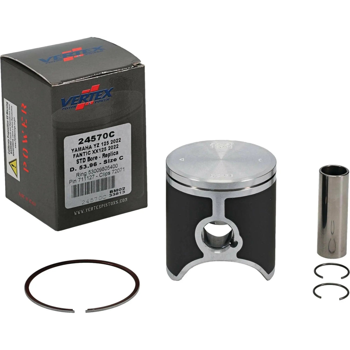 Piston Kit Cast 53.96/Std Yam VERTEX