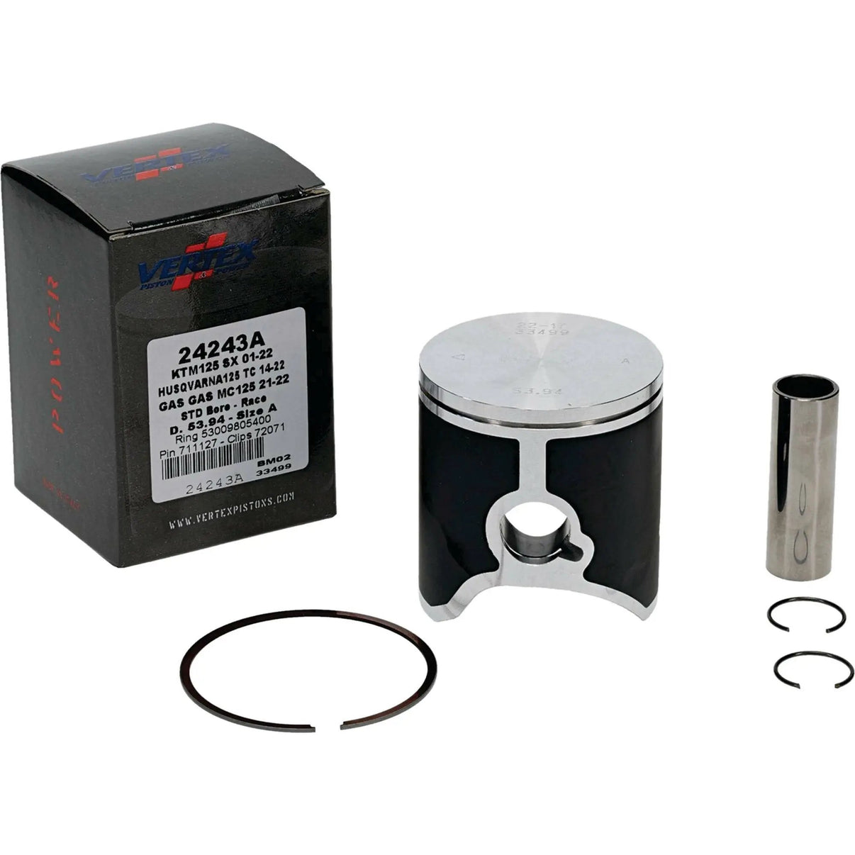 Piston Kit Cast Race 53.94/Std Husq/Ktm VERTEX
