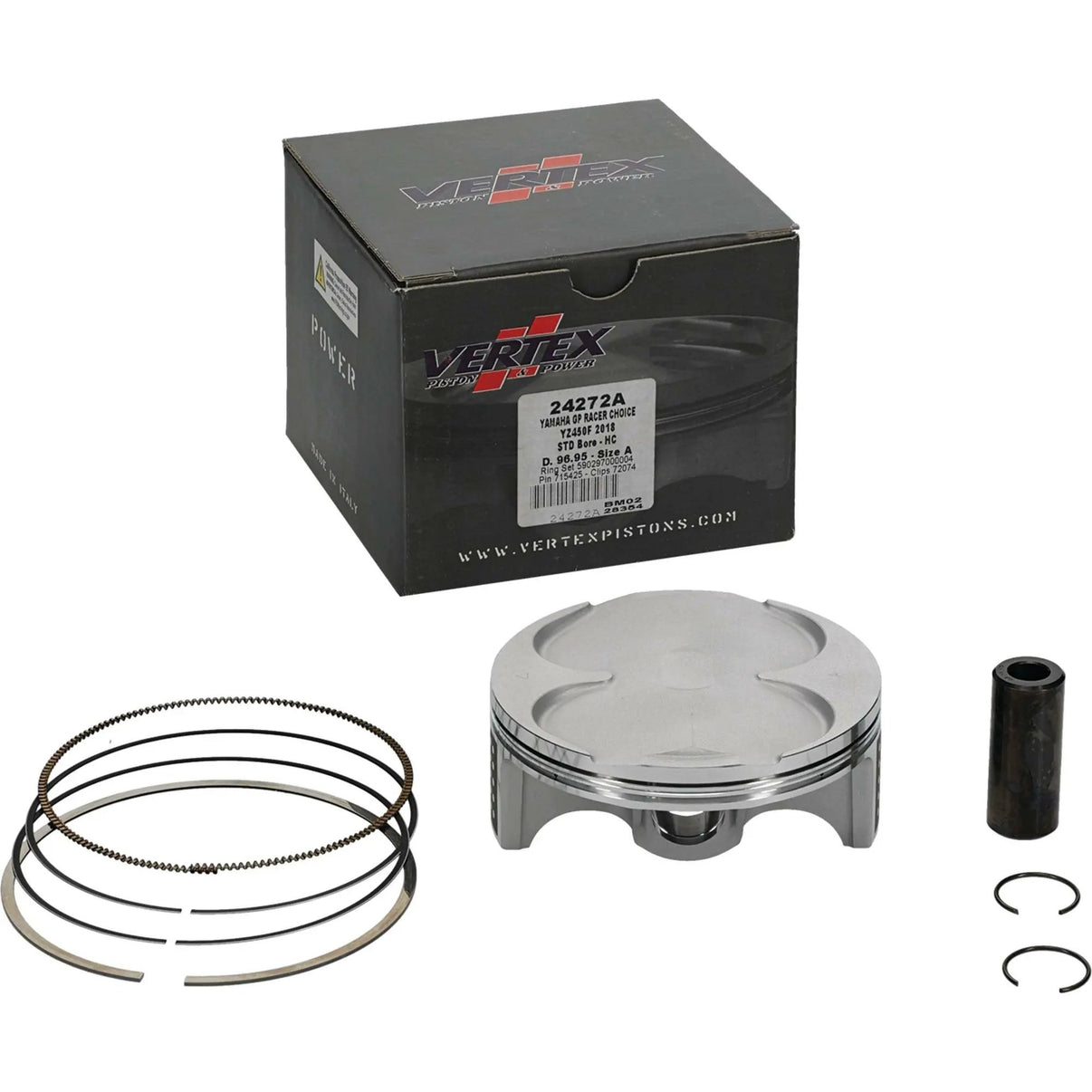 Piston Kit Gp Rc Forged 96.95/Std 13.3:1 Yam VERTEX